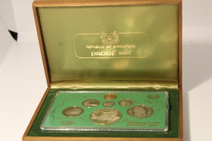 The Republic Of Singapore Proof Set Coins In Original Box