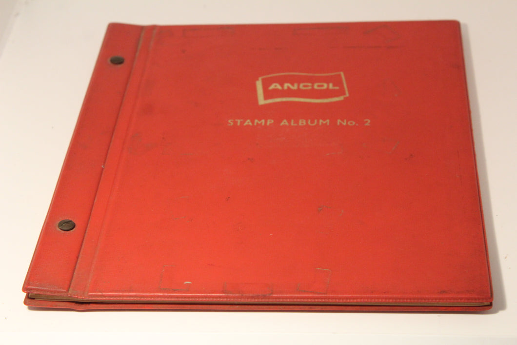Ancol Stamp Album 100 Australian Used Stamps 1956 - 1972  USED