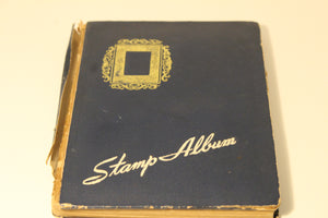 Australian Pre Decimal Stamp Album - 100 USED