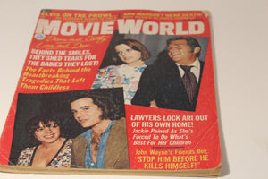 Movie World January 1973 Magazine Paperback - Ephemera