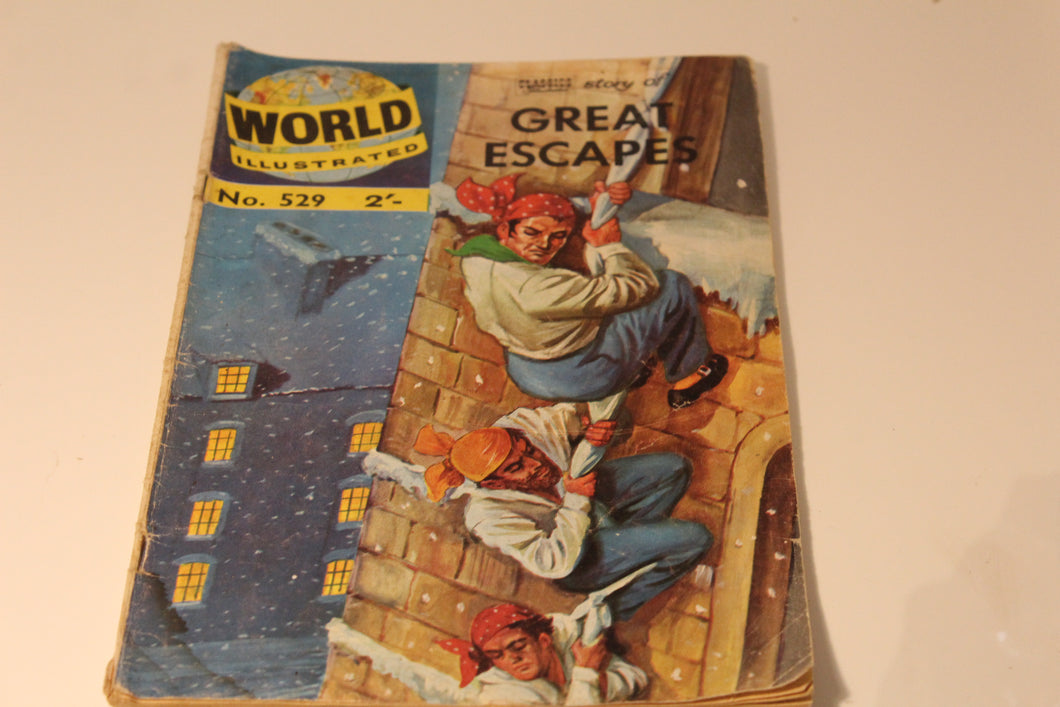 World Classics Illustrated: Story Of Great Escapes No 529