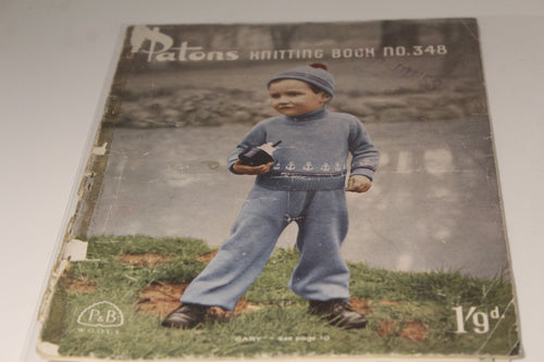 Patons Knitting Book No 348 - Children's Clothing