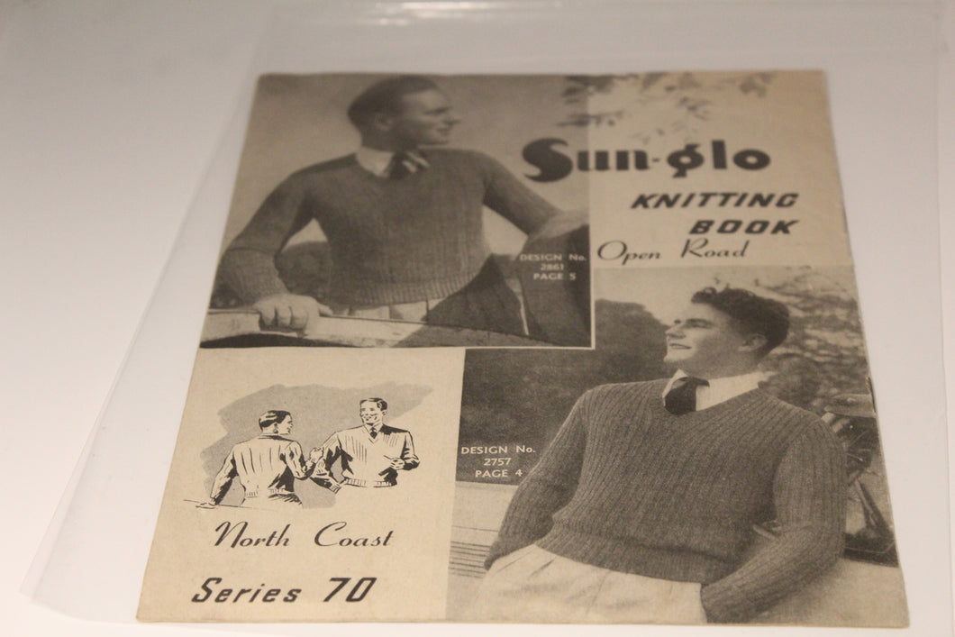 Sun- Glo Knitting Book Series 70 Country Man