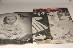 Collection of Patons & Women's Weekly Baby Knitting Patterns