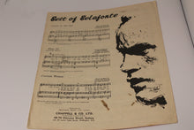 Jamaica Farewell Lord Burgess Harry Belafonte Sheet Music Ephemera